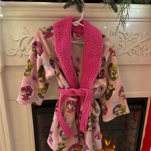 Disney Pink and Purple Kids Pajama Robe